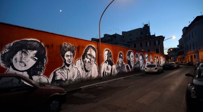 Ostiense. Wall of Fame