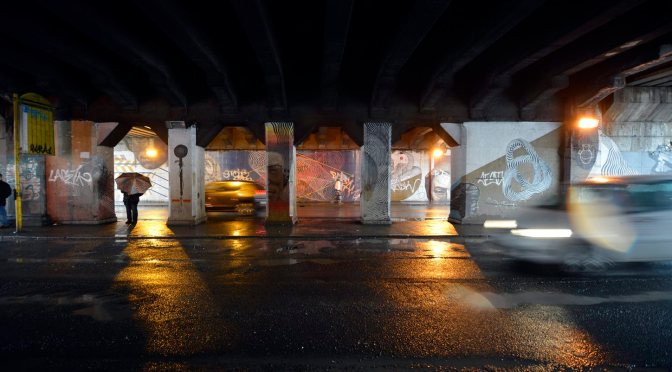 Via Ostiense, sottopasso ferroviario