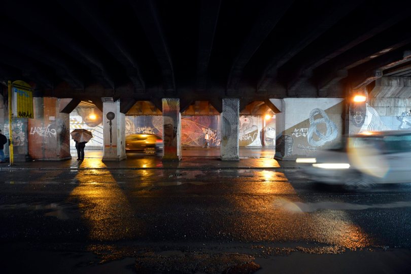 Via Ostiense sottopasso