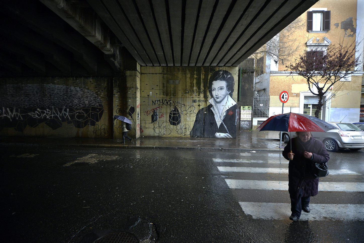 Via Ostiense sottopasso