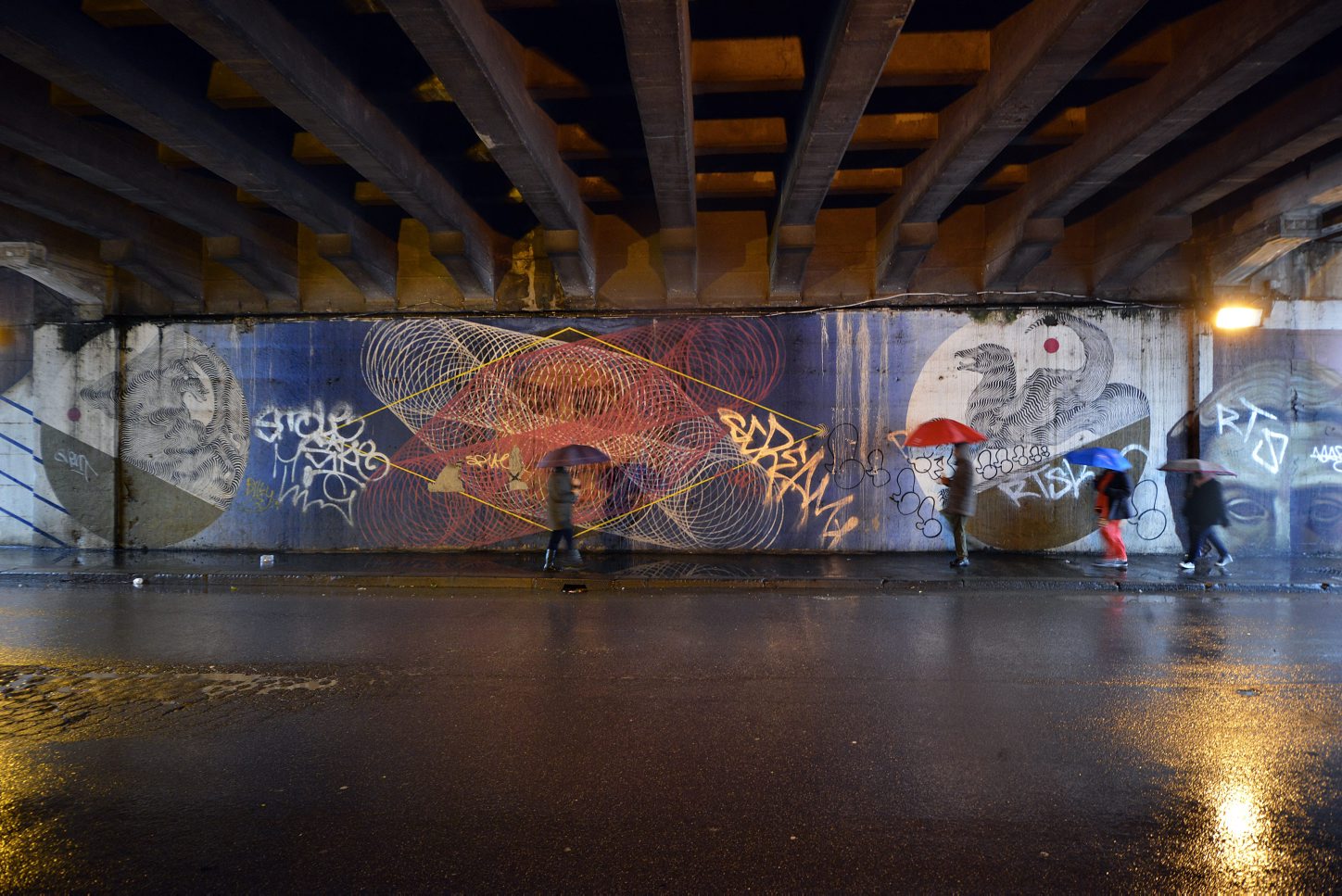 Via Ostiense sottopasso