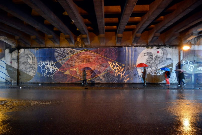 Via Ostiense sottopasso