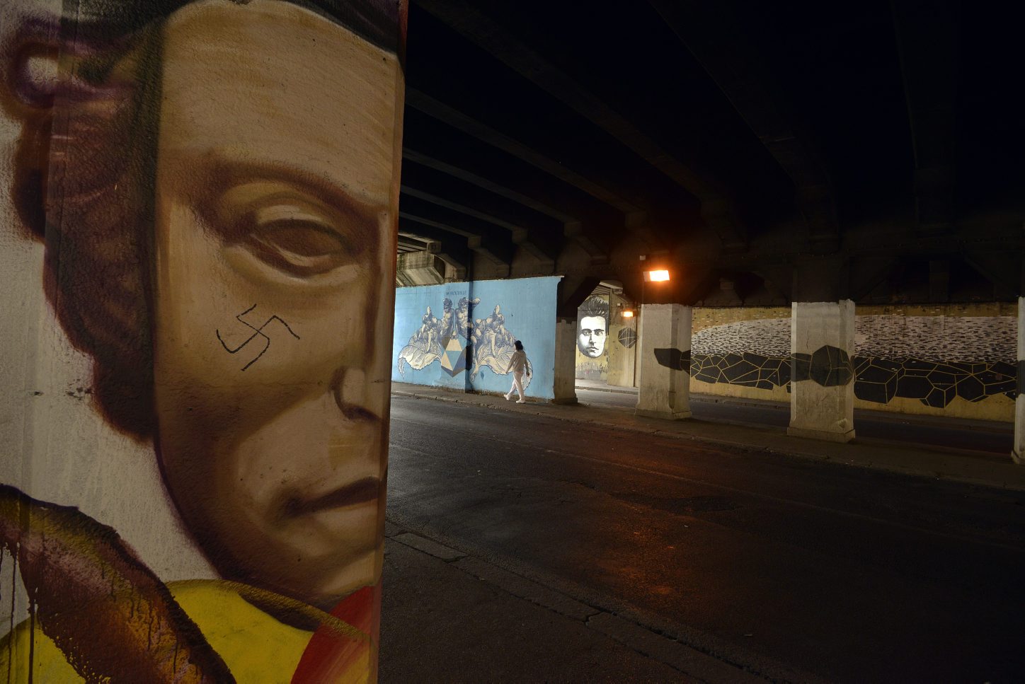 Via Ostiense sottopasso