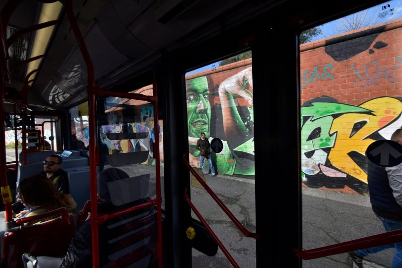 Street Art: stazione Rebibbia