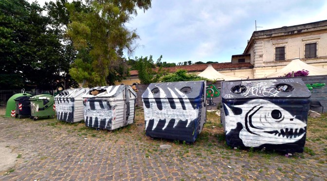 Testaccio. Super lisca di pesce al Campo Boario