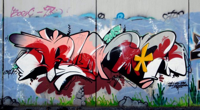 Graffiti a via Tiburtina