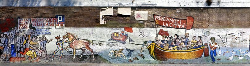 Murali a Tor di Nona