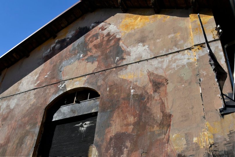 Circolo Mario Mieli, murali di Borondo