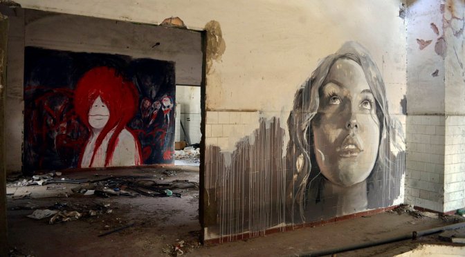 Via Tiburtina. La fabbrica abbandonata.