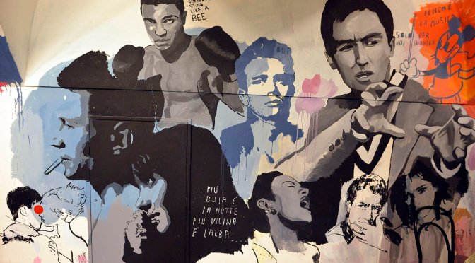 Trastevere. Street Art a Regina Coeli